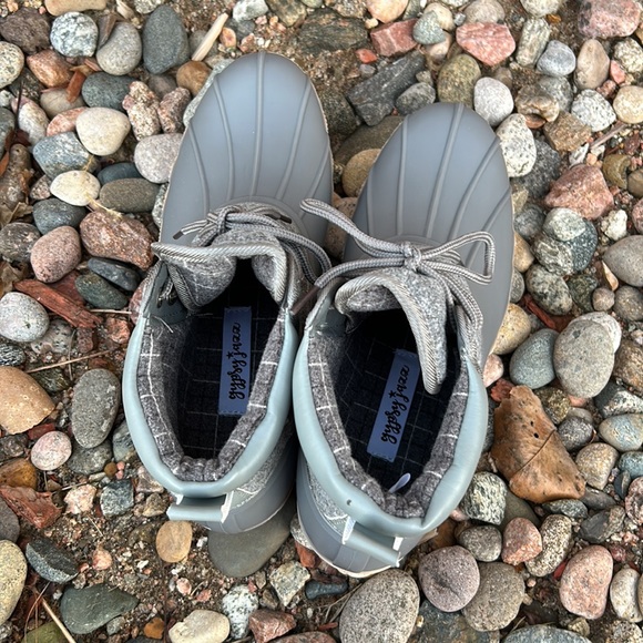 Gypsy Jazz “Quack” Gray Women’s size 8 Lace up Boots - Picture 5 of 10